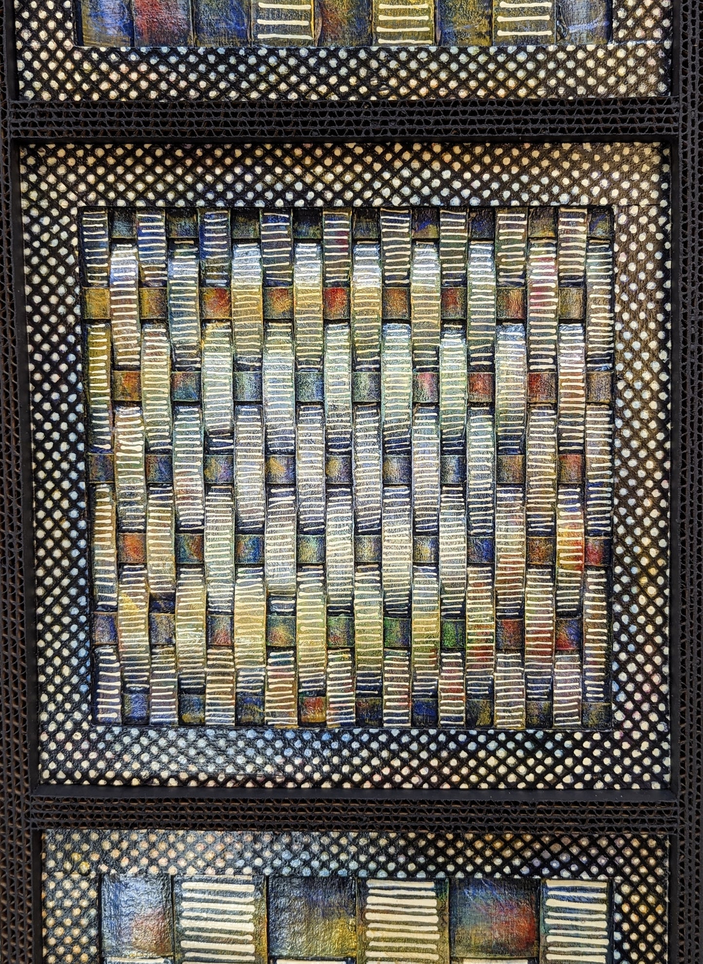 Woven Tryptich- SOLD-